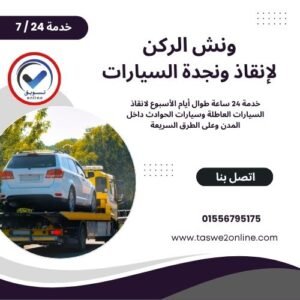 ونش انقاذ المعمورة